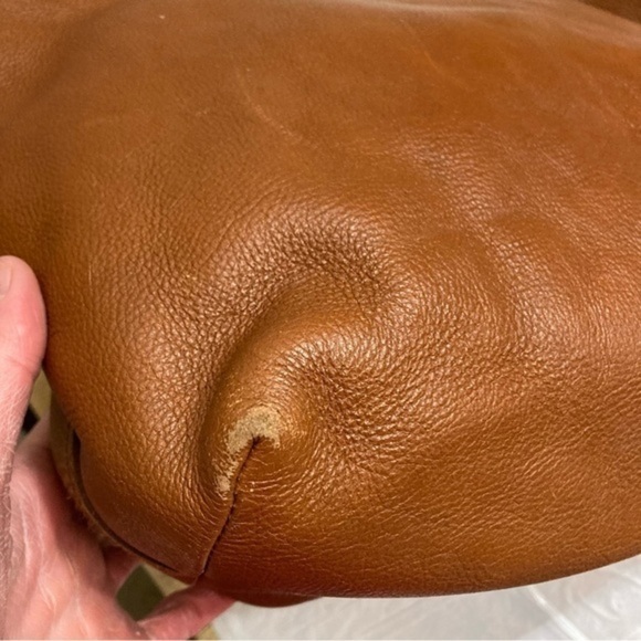 Madewell weathered brown leather tote bag - Picture 13 of 14